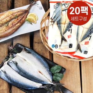 안동간고등어 한마리 150g x 20팩