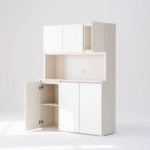 멀티 주방수납장 1200상하부장 도어형 세트 홈카페 그릇장 키큰