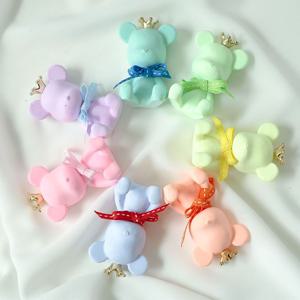 파스텔 베어브릭 곰돌이 석고방향제 만들기 4개 DIY 키트