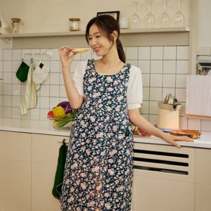 플로럴 레스트 빈티지 꽃무늬 앞치마 프릴 유럽풍 주방용품 신혼집들이선물