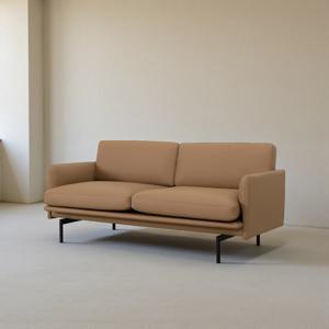 디자인5023 PU가죽 2인소파 (2 color)