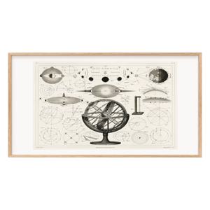 Bolder-Atlas (1849) _ 우주 과학 천문학 빈티지 포스터