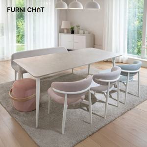 코지 포세린 세라믹 6인용 무광 식탁세트