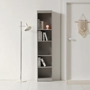 마홀앤 도미노 오픈 책장 W400 5단 그레이