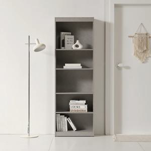 마홀앤 도미노 오픈 책장 W600 5단 그레이