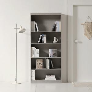 마홀앤 도미노 오픈 책장 W800 5단 그레이