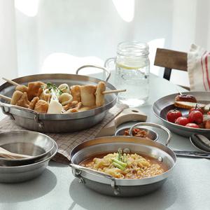 태슬 스텐레스 미니냄비 라면냄비 샐러드볼- 소(1인용)+유리뚜껑 (인덕션 가능)