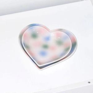 [리퍼] POY ceramics 그라디언트 하트 플레이트 (2 sizes)