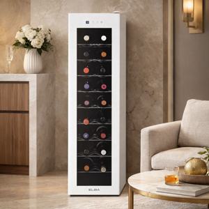 슬림 와인셀러 와인냉장고 EW60W18 18병 화이트