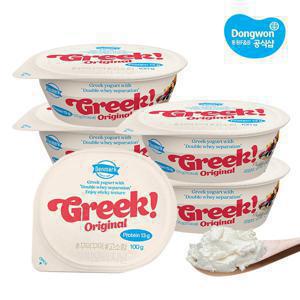 그릭 오리지널 100g 5개
