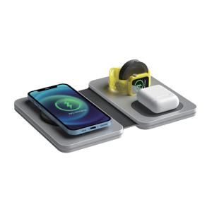 애플 3in1 휴대용 고속 멀티 충전기 아이폰 애플워치 에어팟 무선 여행용 휴대용 폴더타입