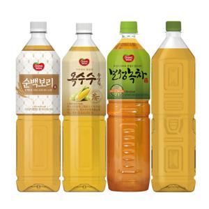 차음료 (보리차/옥수수수염차/녹차) 4종 1.5L*12개