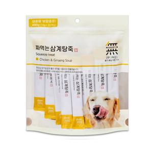 강아지 영양죽 무마진 기력회복 휴대용파우치 짜먹는 죽 삼계탕죽 35p