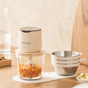 무선 다지기 마늘 야채 만능 미니 쵸퍼 600ml 분쇄기 믹서기 SFM-T100PKM