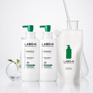 라보에이치 두피강화 샴푸 400ml 2개 +리필 400ml 1개 세트