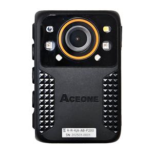 AB-P200 바디캠 생활방수 10시간촬영 적외선 경찰 소방 건설현장 배달 카메라