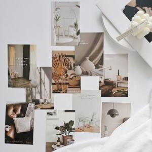 코지 인테리어 포스터 엽서 세트 10P  다이어리꾸미기 촬영소품 오브제