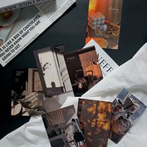 라이트 인테리어 포스터 엽서 세트 30P  다이어리꾸미기 촬영소품 오브제