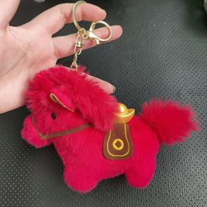 마스코트 소프트 말인형 키링