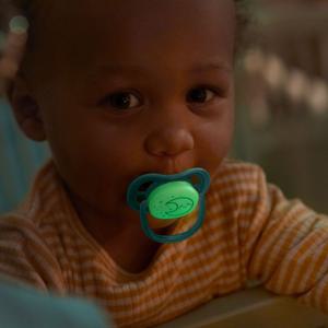 국민쪽쪽이 2P 울트라 에어 야광 신생아 공갈 젖꼭지 (케이스포함)