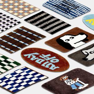 세탁가능 미끄럼방지 발매트 욕실 주방 현관 화장실 러그