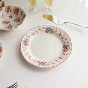 로즈 앤틱 M플레이트 코티지 / 디저트 브런치 접시
