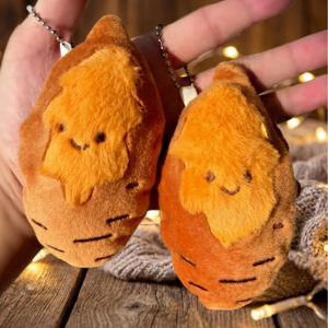 군고구마 뽀글이 키링 인형 키홀더 가방 여자 남자 응원 우정 행운 귀여운 선물