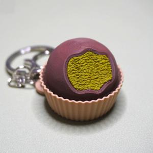 두쫀쿠 키캡 키링 클리커 클릭 키보드 자동차 가방 인형 키홀더 남자 여자 선물