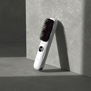 볼루미 무선 빗고데기 스타일러 온도조절 휴대용 미니 헤어 매직기 앞머리 뿌리 볼륨 고대기