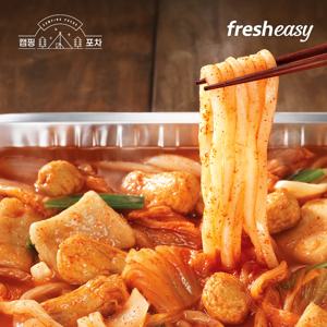 캠핑포차 김치어묵 우동전골 (2인분)