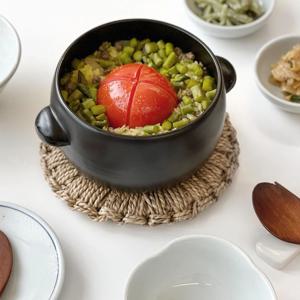 여주 도자기 무균열 동글이 미니 뚝배기 2size(뚜껑포함)