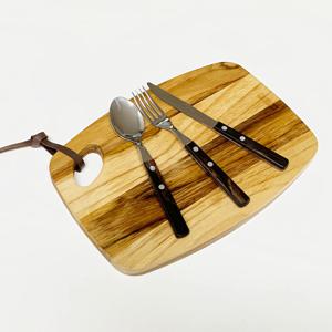 폴리우드 양식기 테이블용 나이프 포크 스푼 3종세트