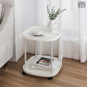 아벨 2단 침대 협탁 거실 사이드 테이블 협탁 침실 미니 이동식 선반 철제 소파 트롤리