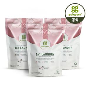 3in1 캡슐 세탁 세제 50개입, 가드니아향, 3개