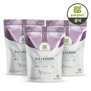 3in1 캡슐 세탁 세제 30개입,  라벤다향, 3개