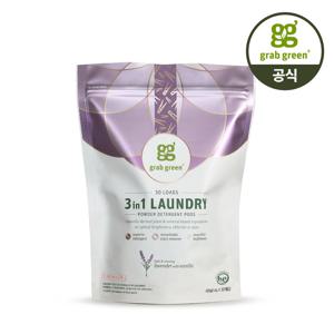 3in1 캡슐 세탁 세제 30개입, 라벤다향, 1개