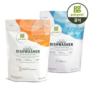 식기세척기 세제 린스 무향 30입 탠저린 위드 레몬그라스향 30입