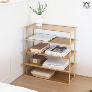 도프 5단 거실 선반 진열장 낮은 장식장 주방 책꽂이 책장 수납장 미니 틈새 진열대