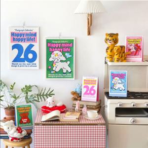 먼스 온 더 데스크 2026 / 리소그라피 탁상달력 캘린더