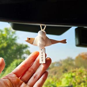 NEW 미니 액막이 명태 룸미러형 행운 선물 송풍구형 자동차 차량용 새차 첫차