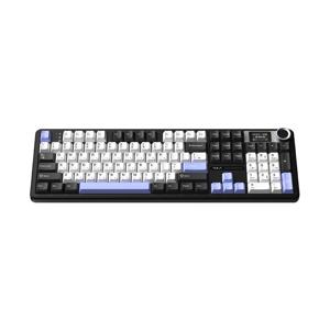 F108Pro 유무선 아우라 독거미 LCD 기계식키보드 오로라 블랙 저소음 바다축