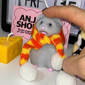 햄들짝! 귀여운 햄스터 오브제 캔들 2color 인테리어 향초 방향제 집들이 선물 소품