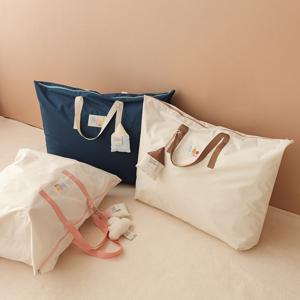 낮잠이불용 컬러블럭 어린이집 방수가방