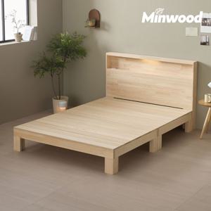 100% 편백나무 원목 침대 프레임 편백침대 30T뼈대 분리형