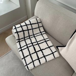 [리퍼] 브릭 체크 러그 발매트