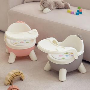 아기 식탁 의자 유아 이유식 좌식 식판 분리형