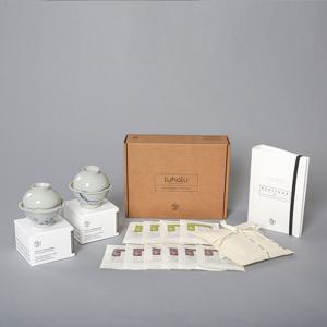 루하루 마인드풀니스 커플 다기 세트