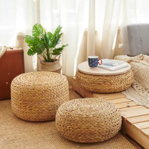 [리퍼]수초 라탄 스툴 쿠션(3size)