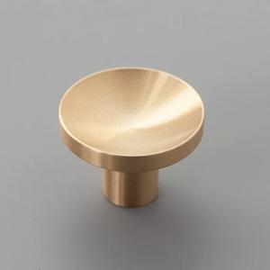 25파이 황동 오목 모던 서클 1구 가구손잡이