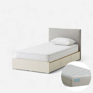 아임빅 수납침대 SS 패브릭헤드형 + 밸런스 파인탑 매트리스